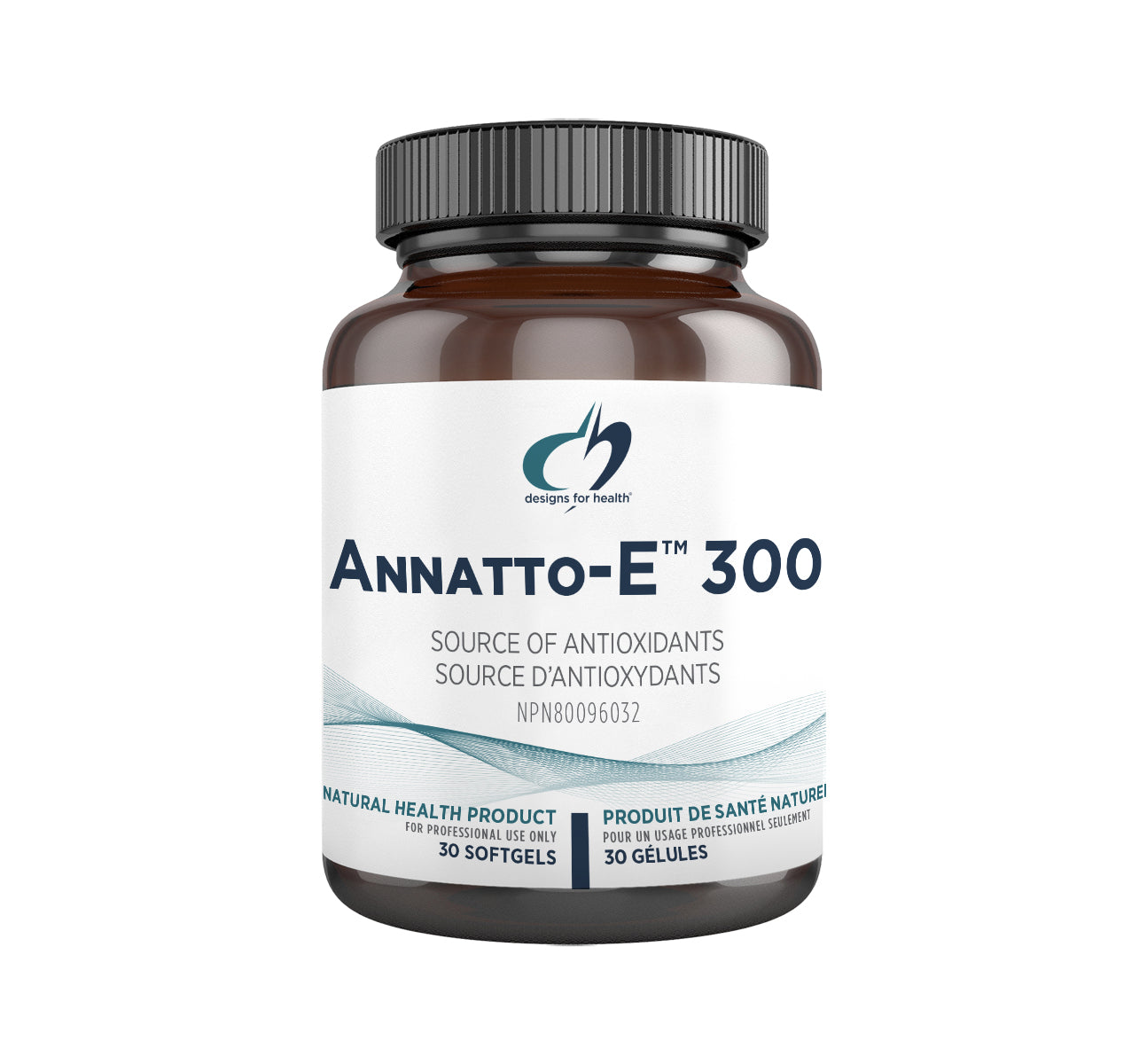 Annatto-E 300 (vitamine E) - Designs for health - 30 gélules